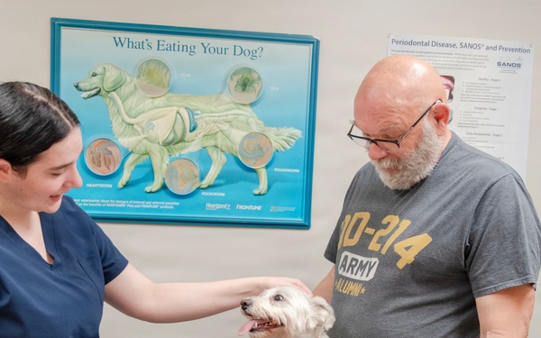 Fort Lee Veterinary Treatment Facility Provides Care for Military Family Pets