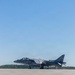 VMA-223 Harrier sundown ceremony