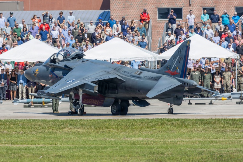 VMA-223 celebrates sundown as Marine Corps’ final Harrier squadron