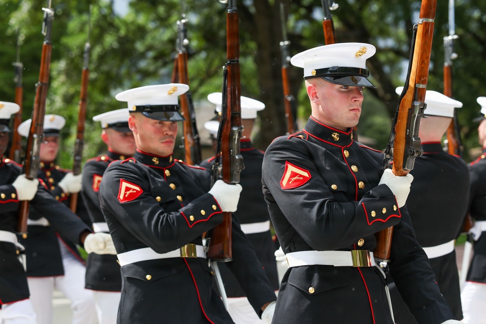 Silent Drill Platoon takes on Sail 250 New Orleans