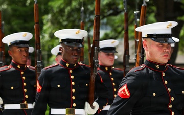 Silent Drill Platoon takes on Sail 250 New Orleans