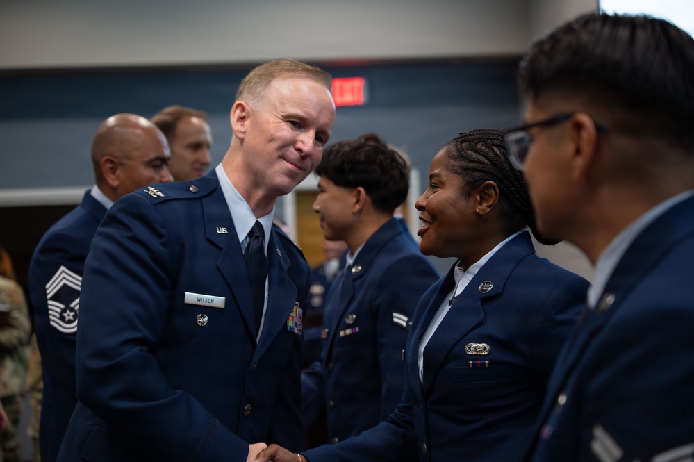 Goodfellow AFB Honor Guard Graduation
