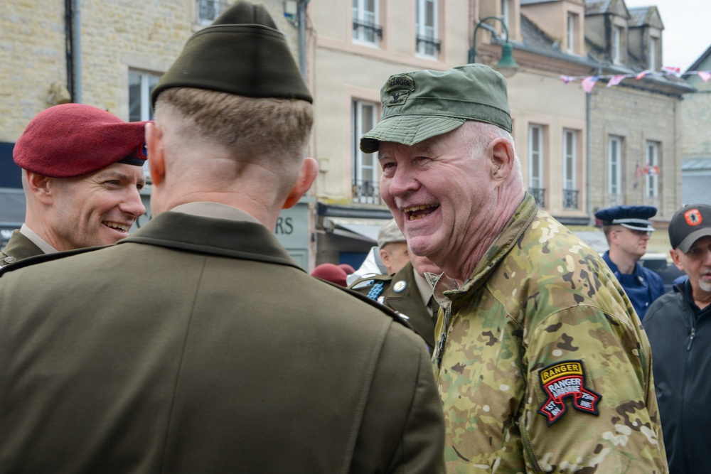 Airborne Ceremony at Sainte-Mère-Église Marks 82nd Anniversary of D-Day