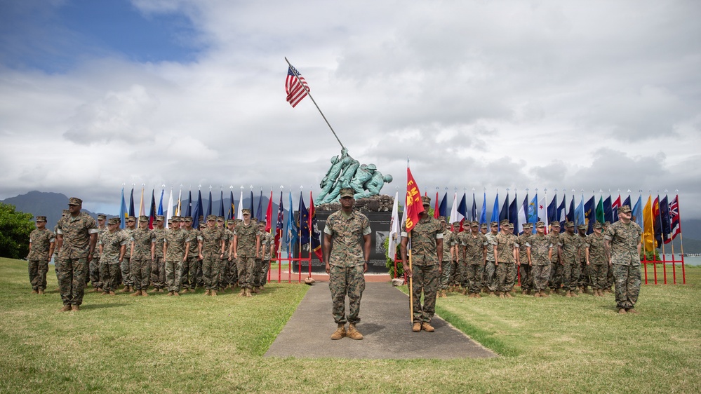 3rd LAAB Ground-Based Air Defense Battery Change of Command