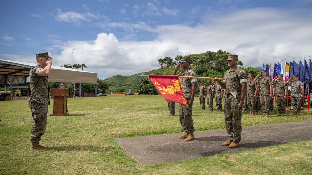 3rd LAAB Ground-Based Air Defense Battery Change of Command