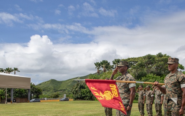 3rd LAAB Ground-Based Air Defense Battery Change of Command