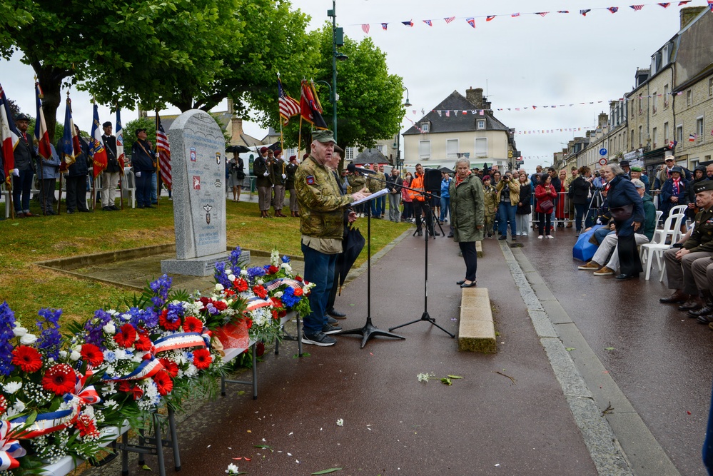 Airborne Ceremony at Sainte-Mère-Église Marks 82nd Anniversary of D-Day