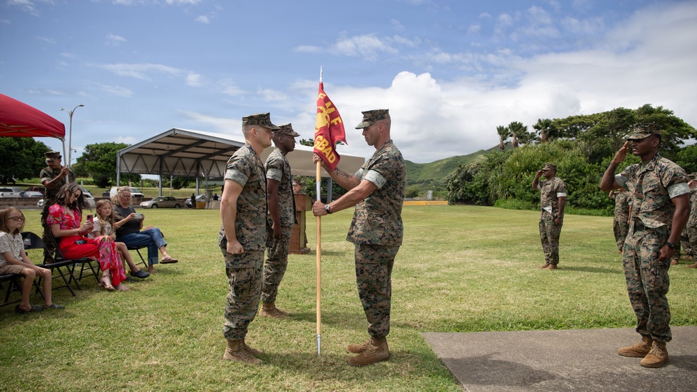 3rd LAAB Ground-Based Air Defense Battery Change of Command
