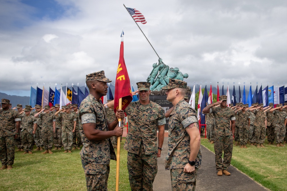 3rd LAAB Ground-Based Air Defense Battery Change of Command