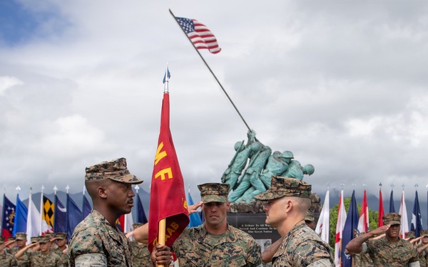 3rd LAAB Ground-Based Air Defense Battery Change of Command