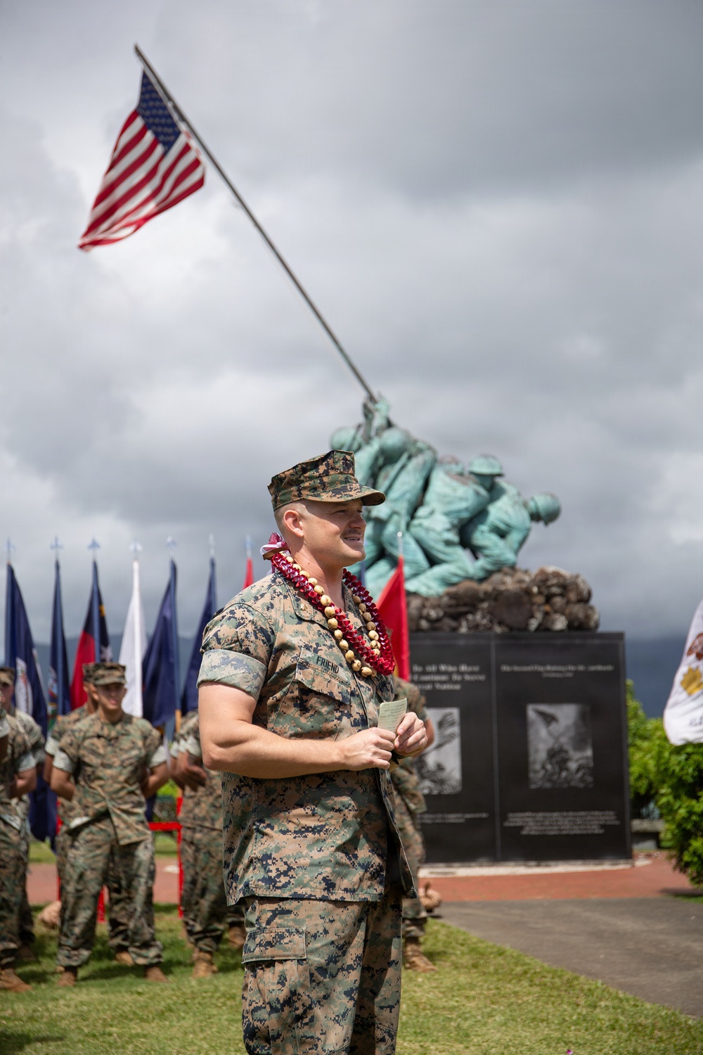 3rd LAAB Ground-Based Air Defense Battery Change of Command