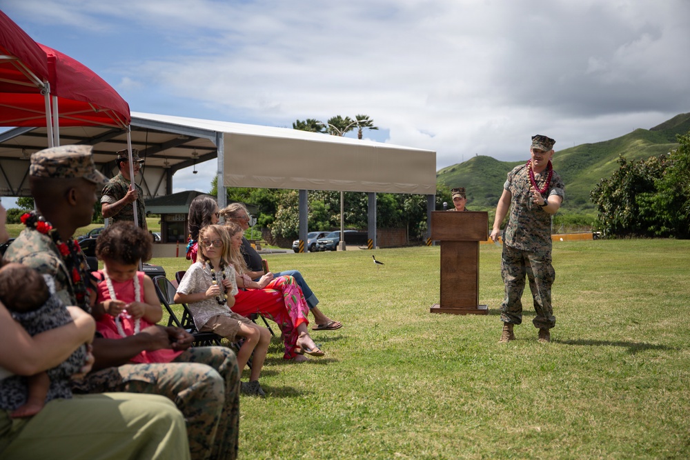 3rd LAAB Ground-Based Air Defense Battery Change of Command
