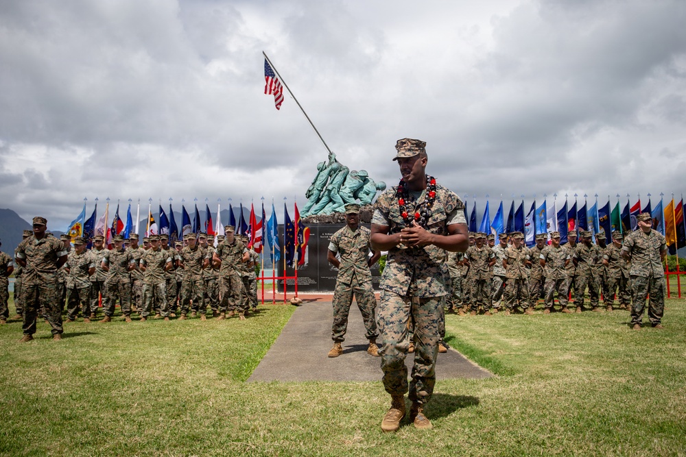 3rd LAAB Ground-Based Air Defense Battery Change of Command