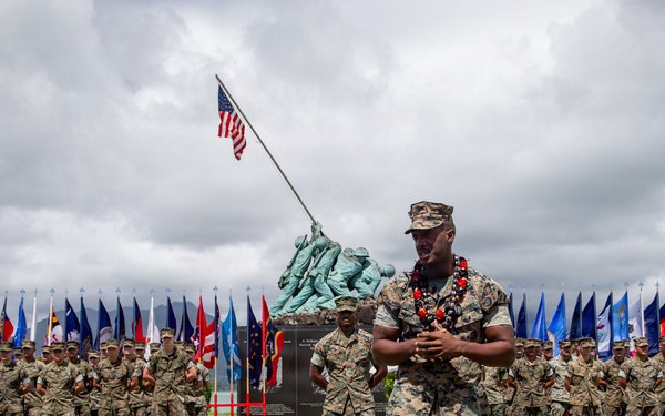 3rd LAAB Ground-Based Air Defense Battery Change of Command