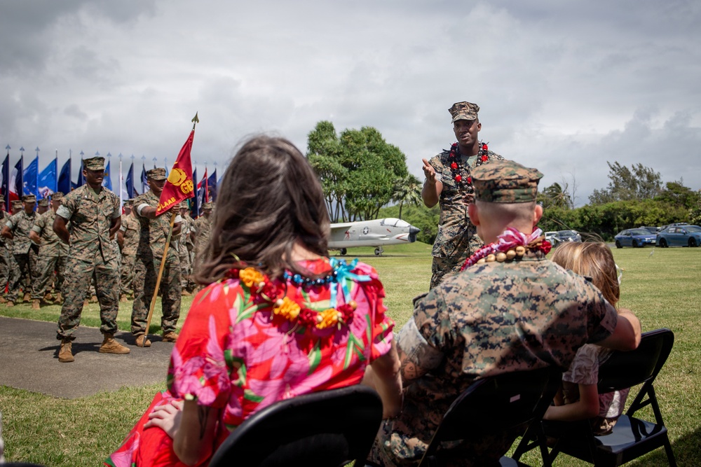 3rd LAAB Ground-Based Air Defense Battery Change of Command