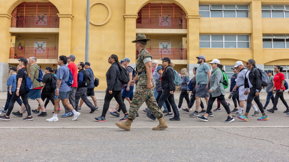 Educators and Community Influencers from across Arizona and Texas visit MCRD San Diego