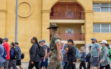 Educators and Community Influencers from across Arizona and Texas visit MCRD San Diego