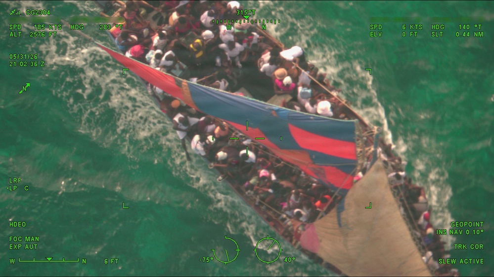 Coast Guard, CBP AMO, partner agencies interdict 240 aliens near Turks and Caicos Islands