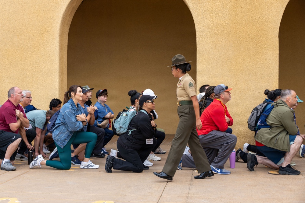 Educators and Community Influencers from across Arizona and Texas visit MCRD San Diego