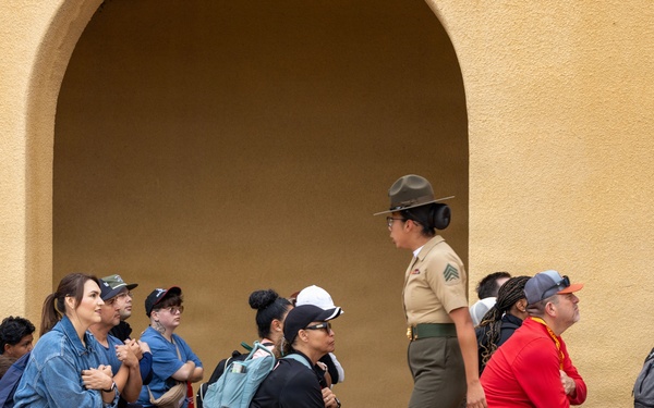 Educators and Community Influencers from across Arizona and Texas visit MCRD San Diego