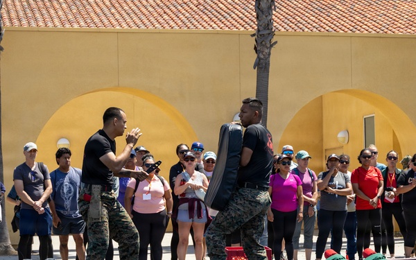 Educators and Community Influencers from across Arizona and Texas visit MCRD San Diego