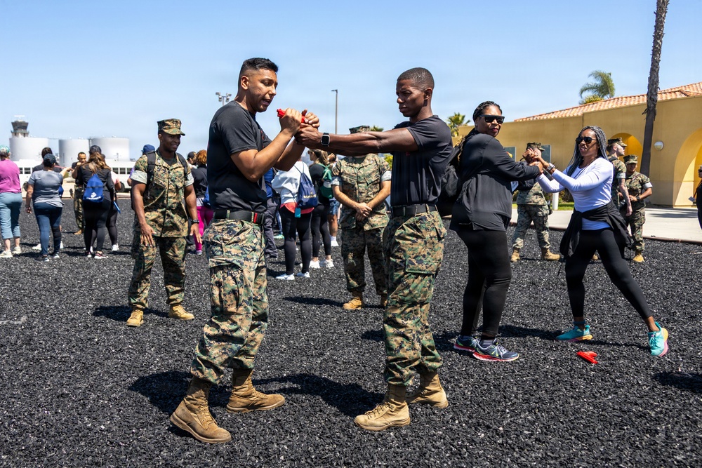 Educators and Community Influencers from across Arizona and Texas visit MCRD San Diego