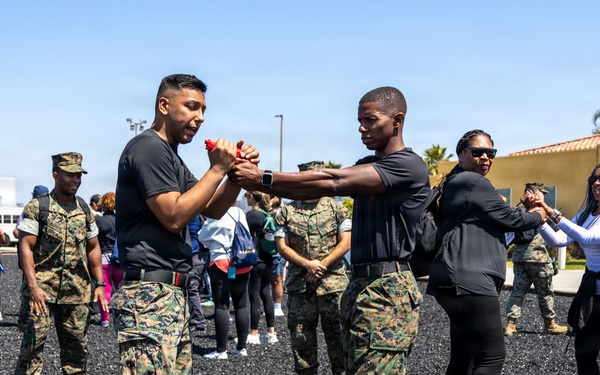 Educators and Community Influencers from across Arizona and Texas visit MCRD San Diego