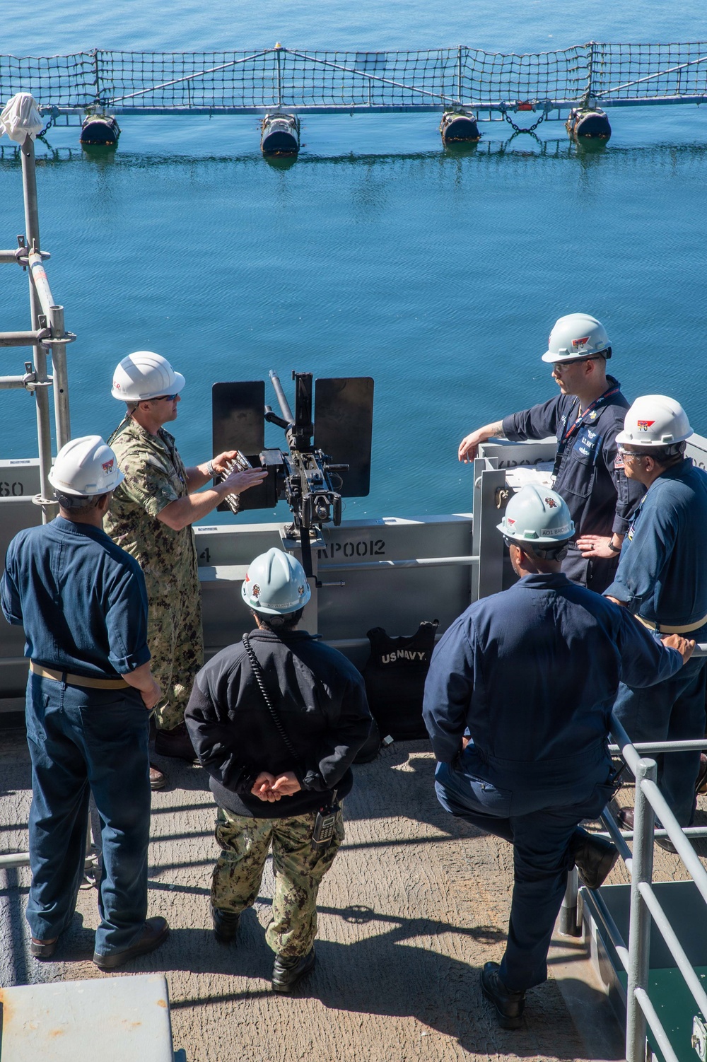 USS Ronald Reagan (CVN 76) Sailors Conduct Maintenance
