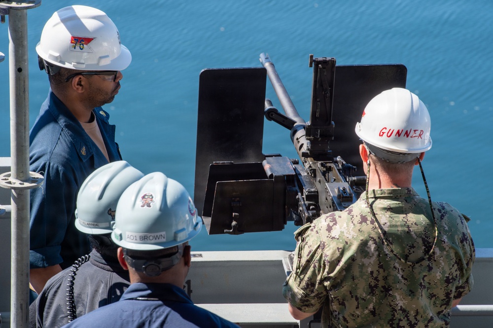 USS Ronald Reagan (CVN 76) Sailors Conduct Maintenance