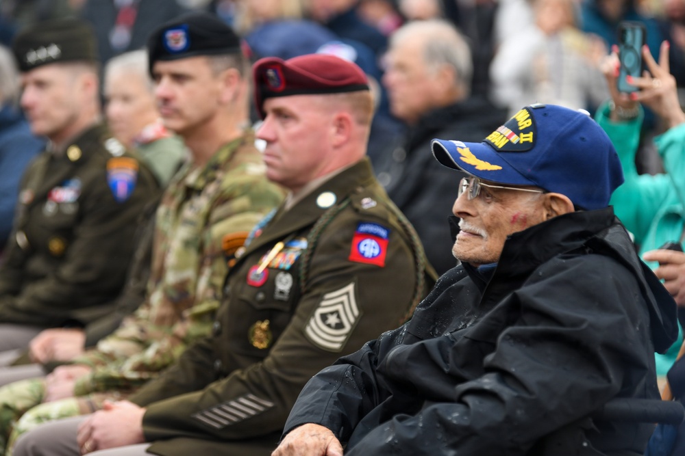 Airborne Ceremony at Sainte-Mère-Église Marks 82nd Anniversary of D-Day