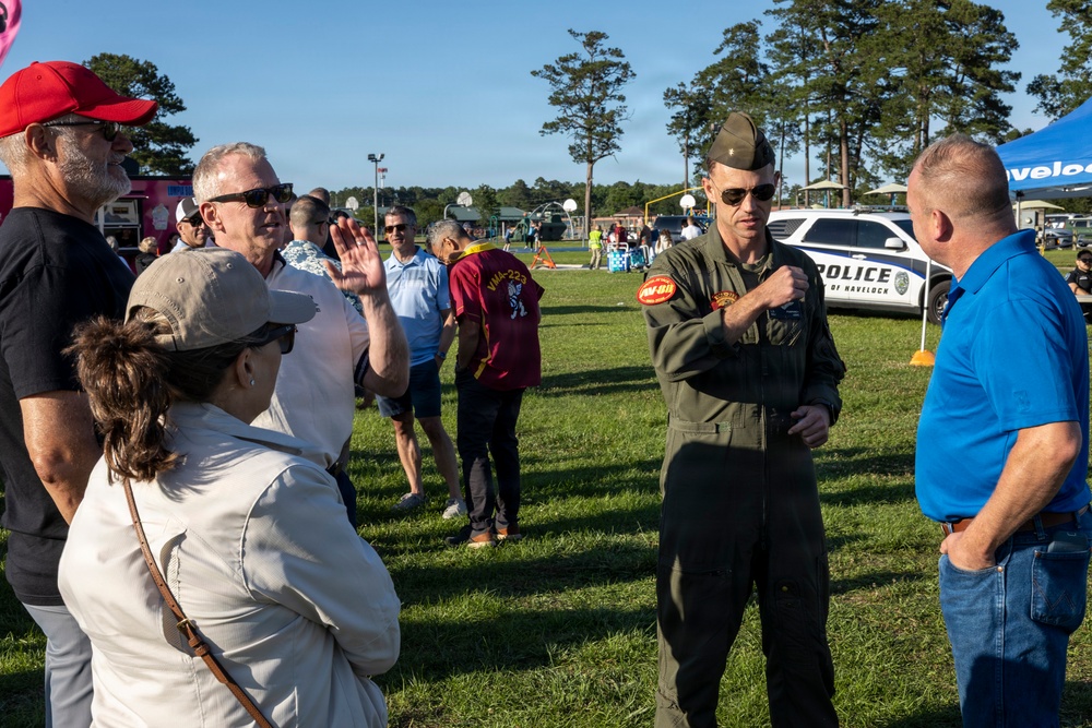 VMA-223 Harrier sundown All-American Picnic