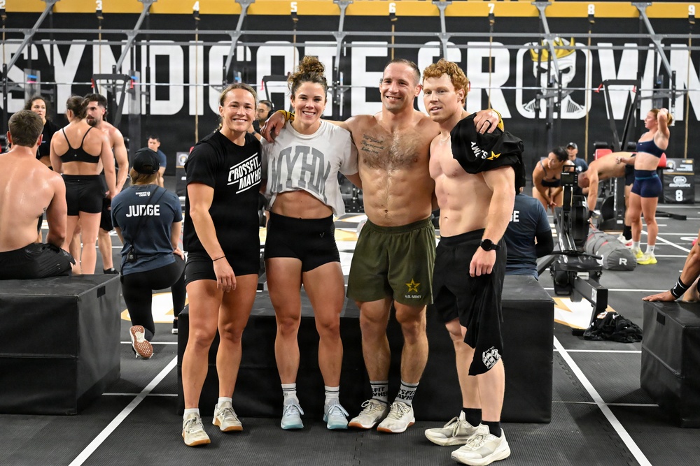The U.S. Army Warrior Fitness Team Competes in the Syndicate Crown Last Qualifier Competition
