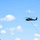 Idaho Army National Guard UH-60M Black Hawk helicopter crew conducts water bucket training