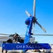 HSC-26 finish painting the tail of their MH-60S Seahawk helicopter