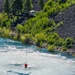 Idaho Army National Guard UH-60M Black Hawk helicopter crew conducts water bucket training.