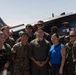 VMA-223 Harrier sundown ceremony