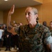 Marine Corps Support Facility New Orleans holds a promotion ceremony for Col. Angela Nelson