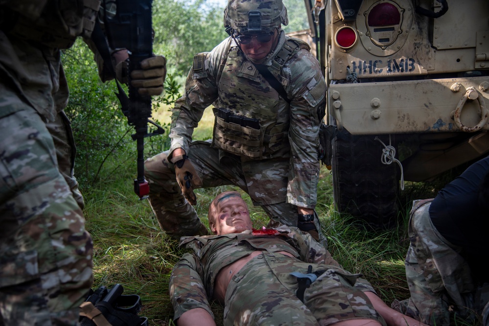 III Armored Corps Best Squad Medical Trauma Lane