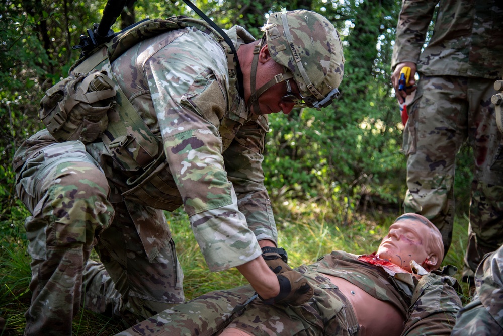 III Armored Corps Best Squad Medical Trauma Lane
