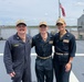 LT Garner, LTJG Collins, LTJG Freyman promotion ceremony.