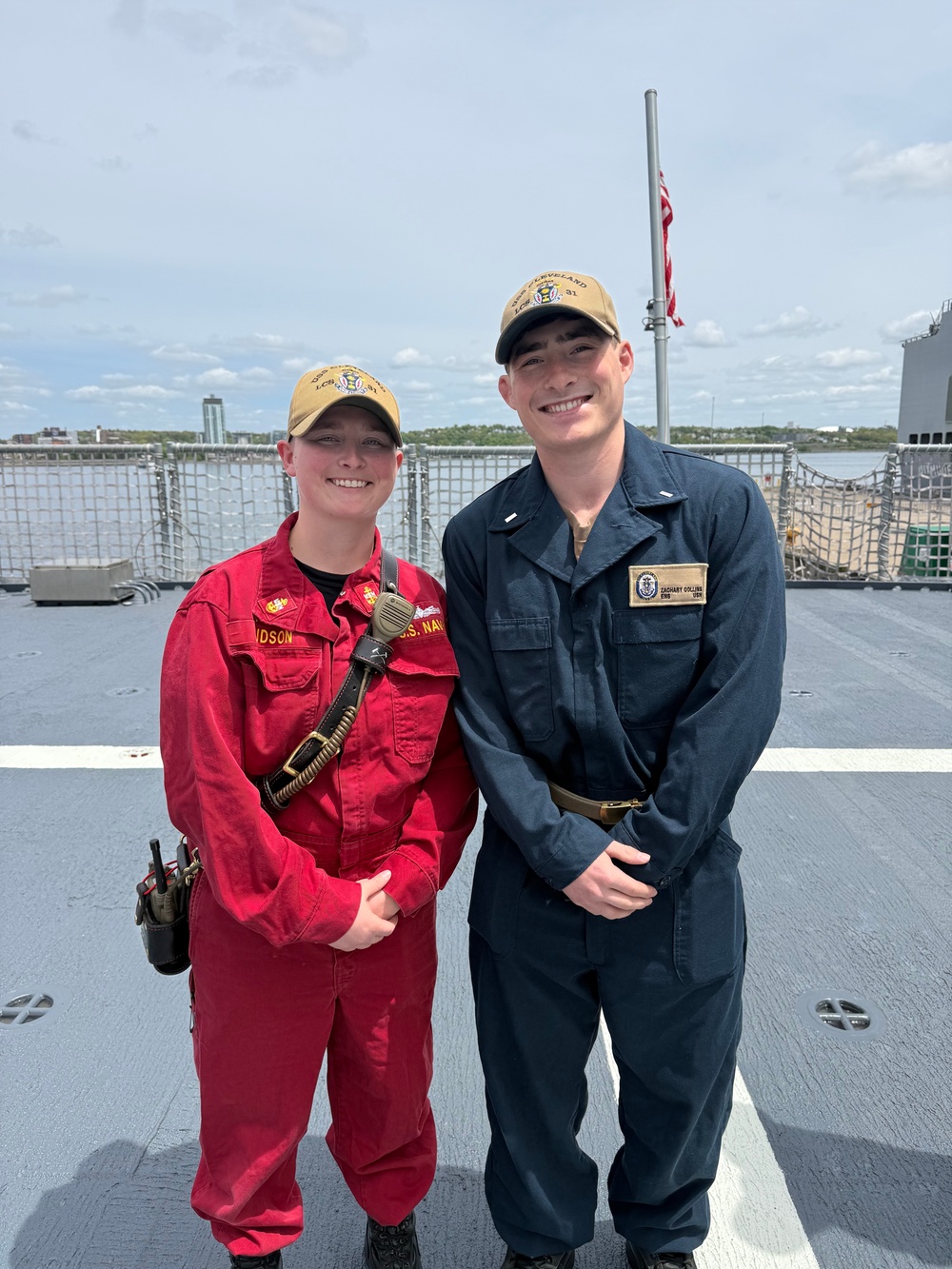 LTJG Collins promotion.