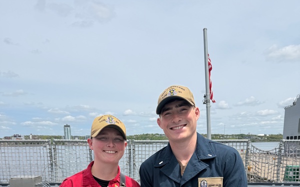LTJG Collins promotion.