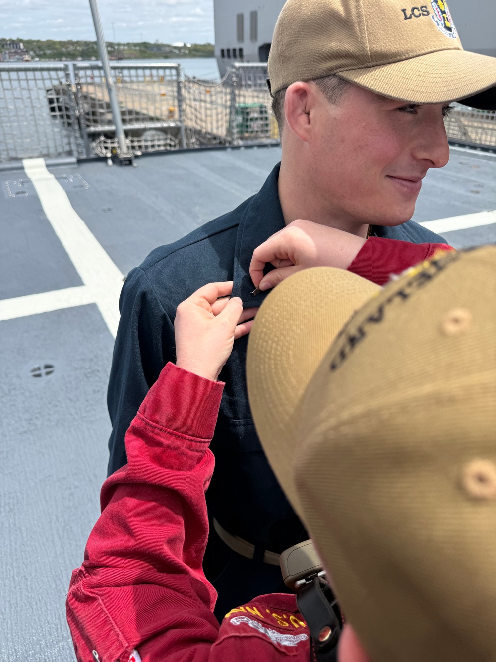 LTJG Collins promotion