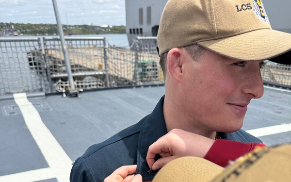 LTJG Collins promotion