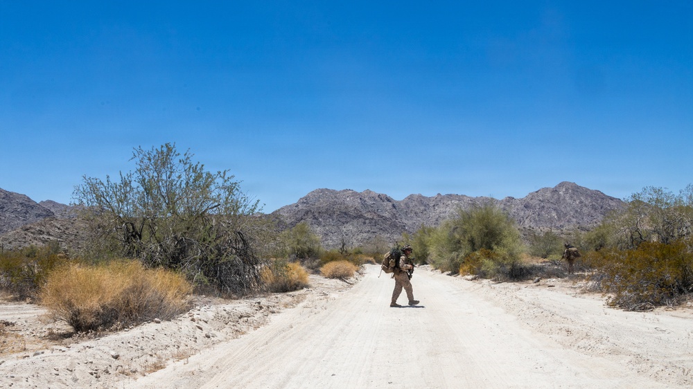 13th MEU BLT 2/4 Conducts a Simulated Sensing Expeditionary Advanced Base Mission