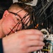 Ronald Reagan Sailors Conduct Maintenance On Heater Wiring