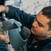 Ronald Reagan Sailors Conduct Maintenance On Heater Wiring