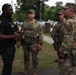 Tennessee National Guard Military Police Provide Security for a high-profile event
