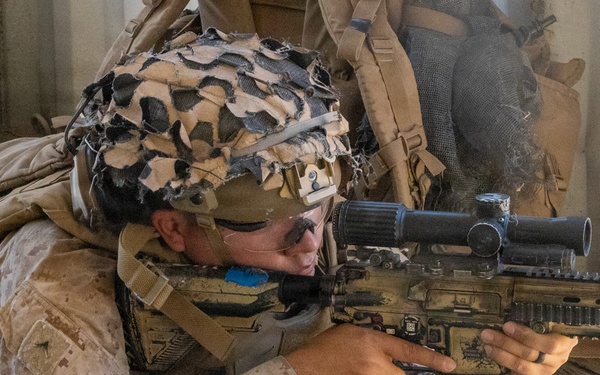 13th MEU BLT 2/4 Conducts a Simulated Sensing Expeditionary Advanced Base Mission