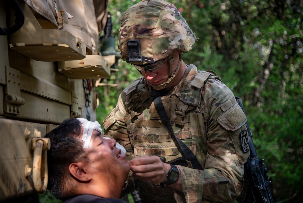 III Armored Corps Best Squad Medical Trauma Lane